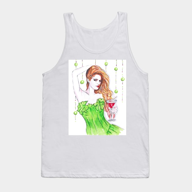 Eva Mendes Tank Top by Svetlana Pelin